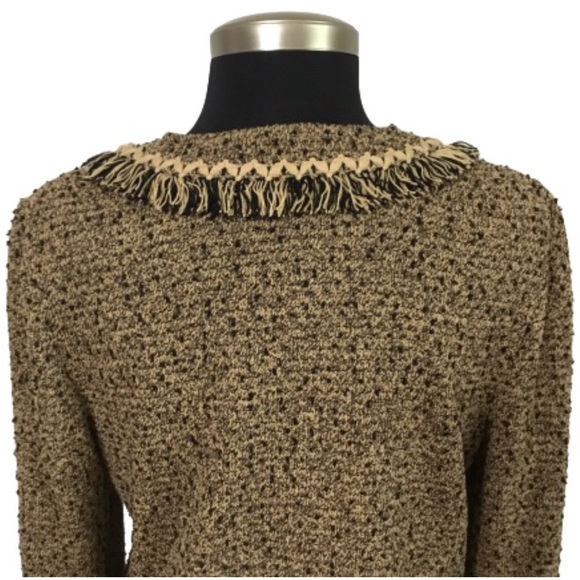 St. John Collection By Marie Gray Tweed Blazer Size 6 - Picture 6 of 10